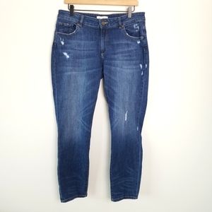 DL1961 Davis Girlfriend Plymouth Ankle Jeans, 30